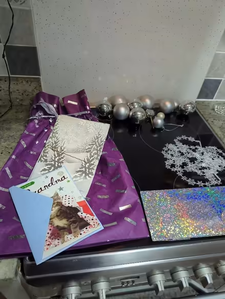 Photo of free Xmas decorations & various wrap (Grangeway area NN10) #1