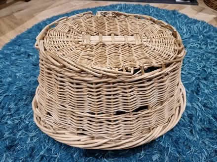 Photo of free Wicker laundry basket (Loughton IG10) #4