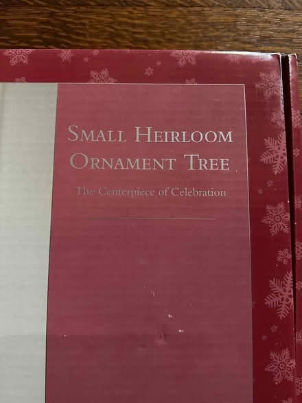 Photo of free table top ornament tree (Hinsdale, IL) #2