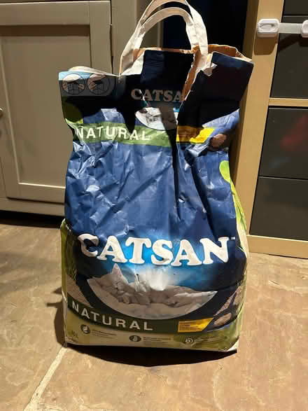 Photo of free Catsan natural cat litter (Turton BL7) #1