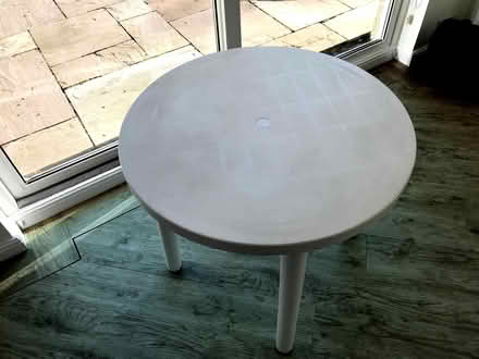 Photo of free Round plastic table (Alton GU34) #1