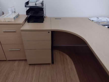 Photo of free Large office desk + filing cabinets (Amersham HP6) #3