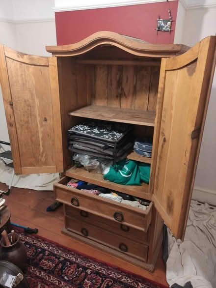 Photo of free Wooden cupboard (Preston PR1) #2