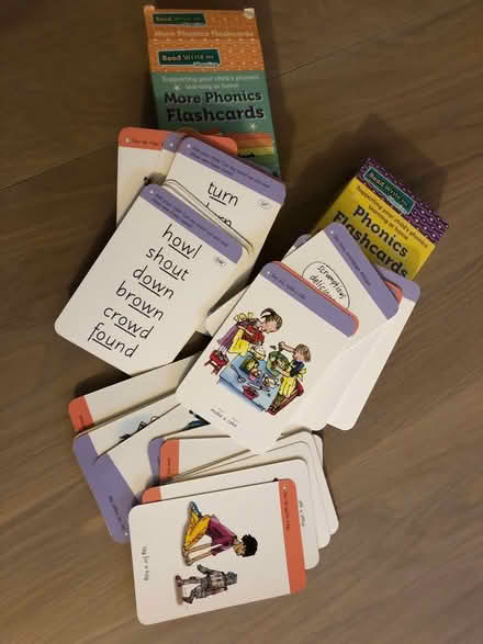 Photo of free Read write Inc flash cards (Pembury TN2) #1