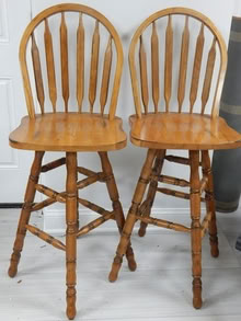 Photo of free Bar stools (2) (20882) #1