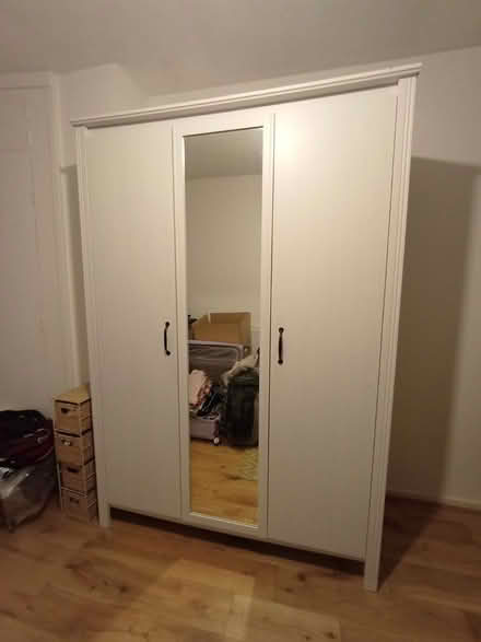 Photo of free IKEA Brusali Triple Wardrobe (Corringham SS17) #1