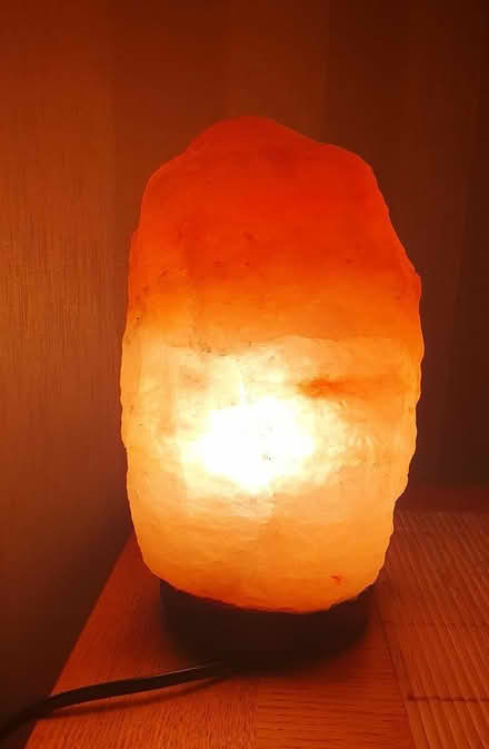 Photo of free Himalayan Salt Lamp approx 9" high (Kirkby in Ashfield) #2