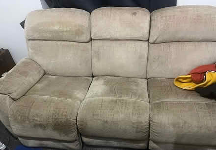 Photo of free Beige 3 seater sofa (Chadwel Heath) #1