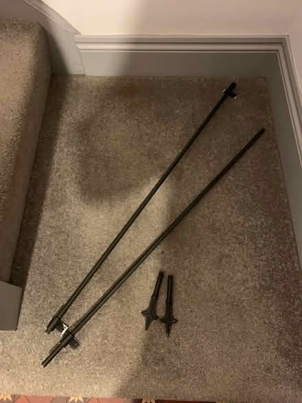 Photo of free Metal curtain poles (DE5 Marehay) #1