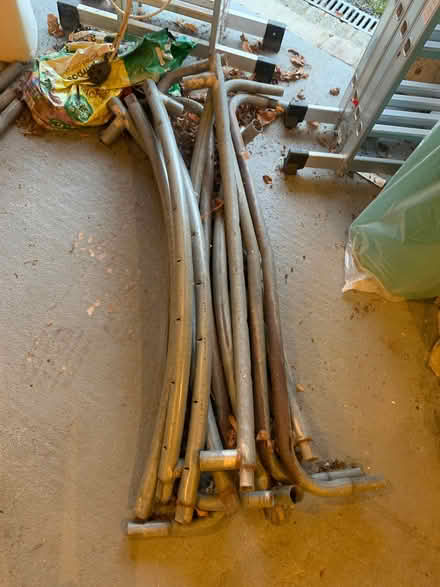 Photo of free Metal poles - and springs - spare trampoline parts (Sutton Pools OX14) #4