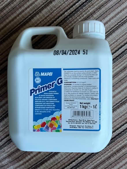 Photo of free Primer G tile primer (East Kilbride, G75) #2