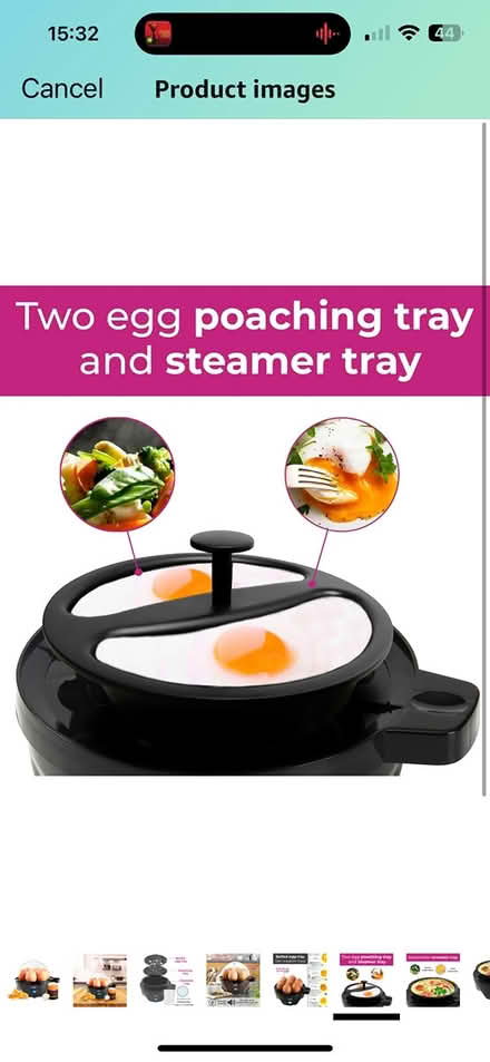 Photo of free Electric Egg Poacher (Molesey KT8) #3