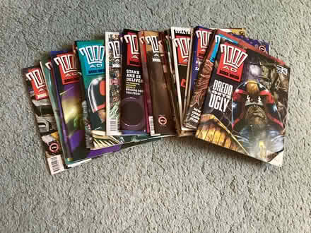 Photo of free 2000 AD / Judge Dredd comics (Balerno EH14) #1