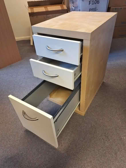 Photo of free Desk side set of drawers (Malton YO17) #2
