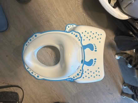 Photo of free Bathroom stool and toilet seat (Romford rm1) #1
