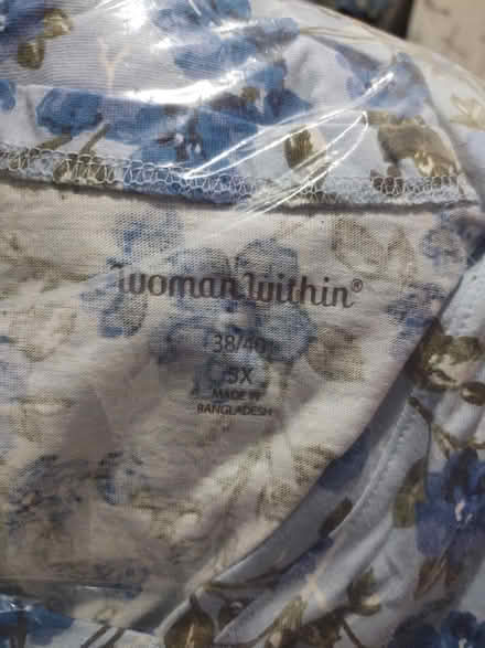 Photo of free Blue flower shirt (Bowie) #1
