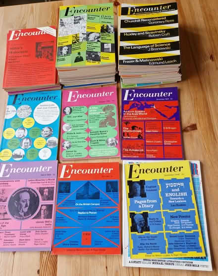 Photo of free "Encounter" magazines 1960s to 80s (N12 North Finchley) #1