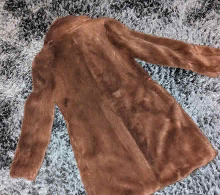 Photo of free New Look Rust Brown Faux Fur Coat M/10 (Napsbury AL2) #2