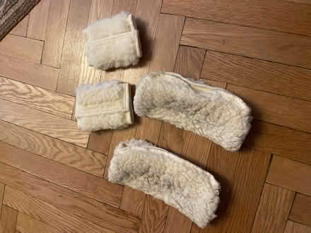 Photo of free Faux sheepskin crutch covers (Upper West Side) #1