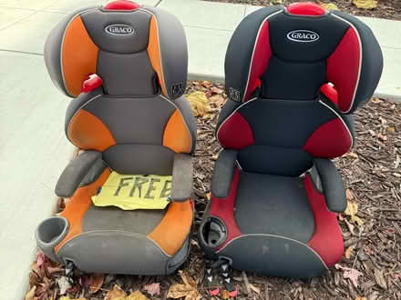 Photo of free Two Graco Convertible Booster Seats (Near Roosevelt and Alameda) #1