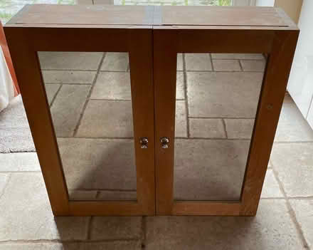 Photo of free Beech bathroom cabinet (Cholsey OX10) #1