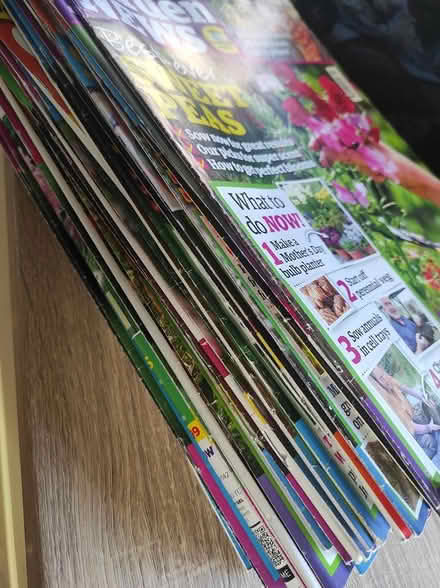 Photo of free Gardening magazines (LE17 nr Lutterworth /rugby) #1