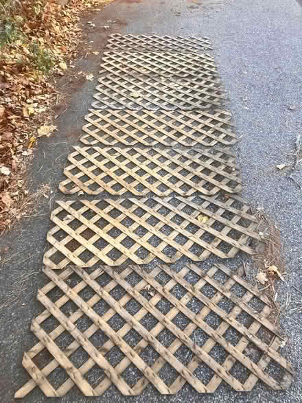 Photo of free Wood lattice panels - 7 (Winchester) #1