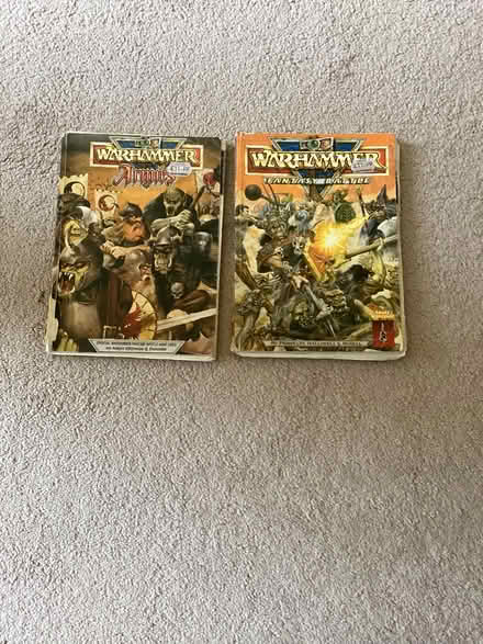 Photo of free Warhammer Fantasy Battle 3rd edition rule books (Balerno EH14) #1