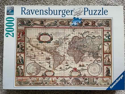 Photo of free 2000 piece world map jigsaw (Parkgate) #1