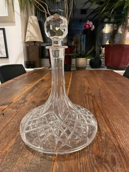 Photo of free cut glass decanter (Grove Park Chiswick W4) #1