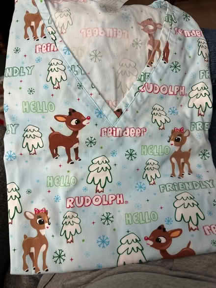 Photo of free Women’s holiday scrub tops 4 (Prospect Park) #1