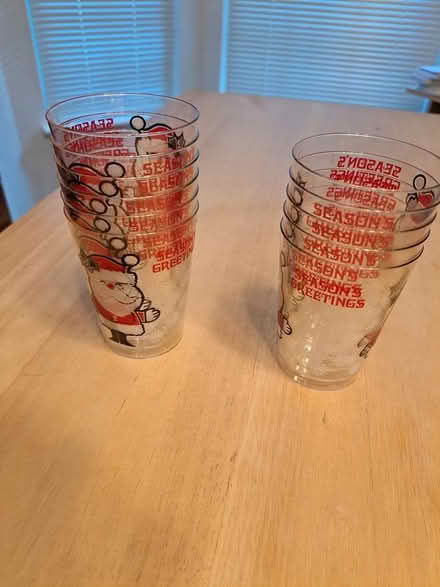 Photo of free Plastic Holiday tumblers - 10 (Pasadena) #1