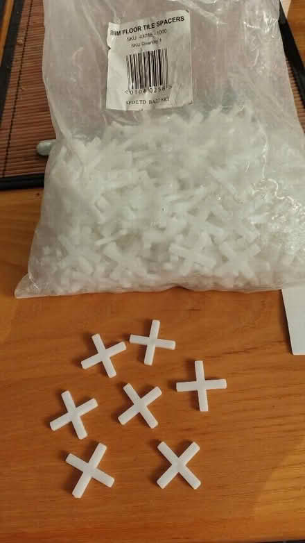 Photo of free Floor tile spacers (Impington CB24) #1