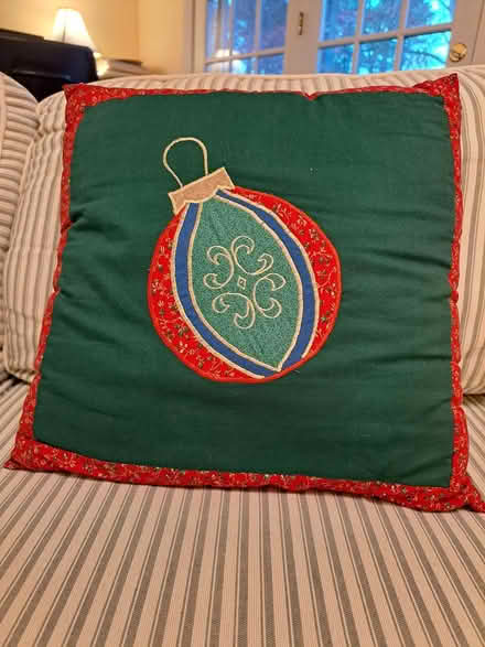 Photo of free Holiday pillow (Pasadena) #1