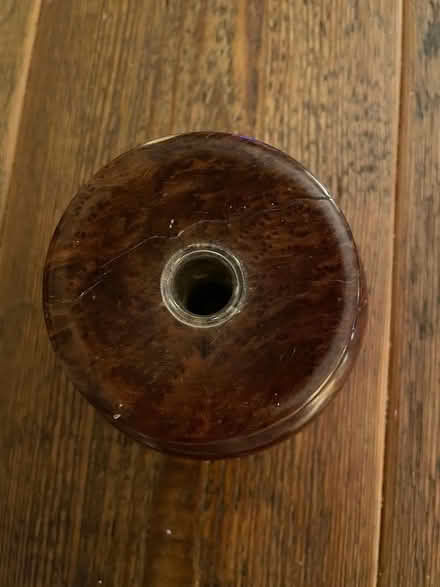 Photo of free wooden candle holder (Grove Park Chiswick W4) #2