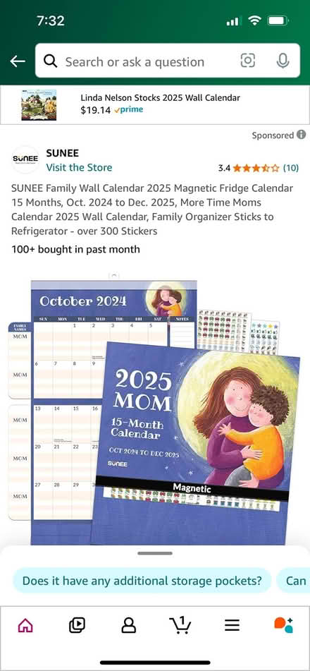 Photo of free Mom plan it calendar 24-25 (West Medford) #1