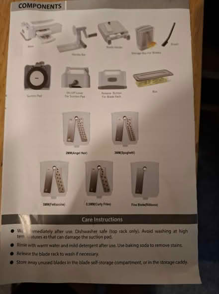 Photo of free Vegetable spiralizer (Stanwell) #2