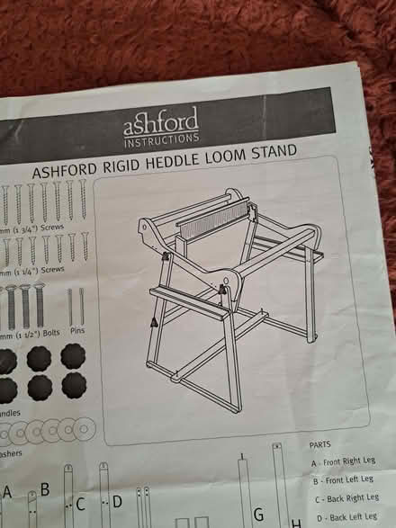 Photo of free Ashford rigid heddle loom stand (Callowell GL5) #1