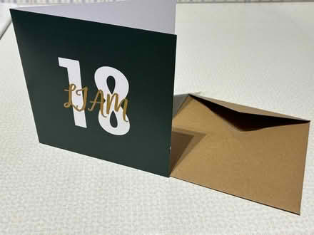 Photo of free 18th card for “Liam” (Lower Weston) #1