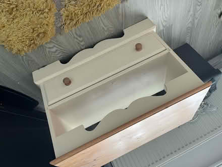Photo of free Cream and oak tv unit (Hoddesdon) #1