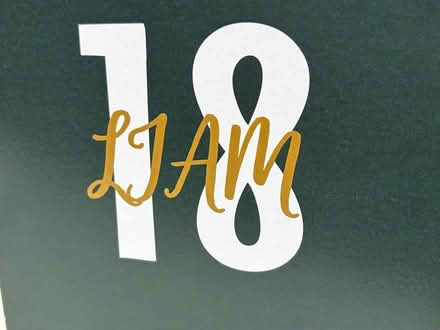 Photo of free 18th card for “Liam” (Lower Weston) #2