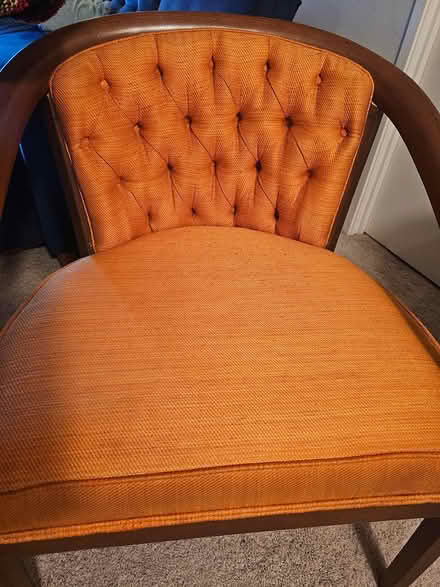 Photo of free Orange vintage chair (Stoneham) #3