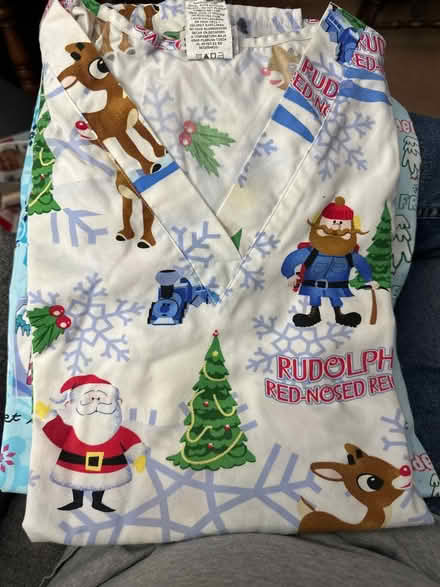 Photo of free Women’s holiday scrub tops 4 (Prospect Park) #3