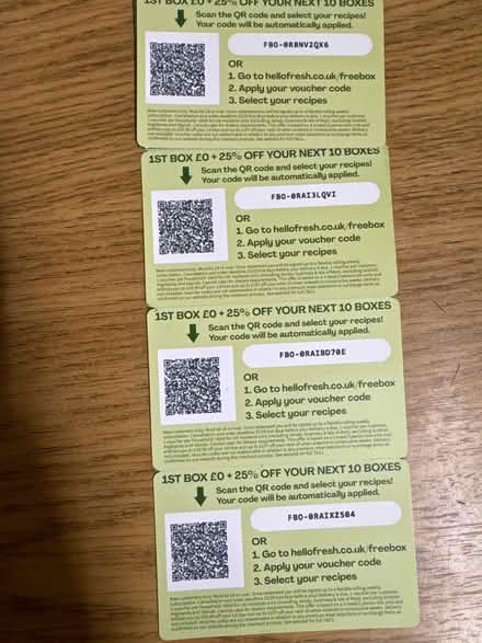 Photo of free Codes for FREE hello fresh meals (Grafton, Shrewsbury) #2