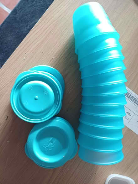 Photo of free 12 Tommy tippee pots (Woodcote SM5) #1