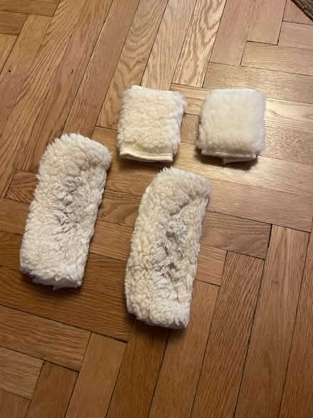 Photo of free Faux sheepskin crutch covers (Upper West Side) #2