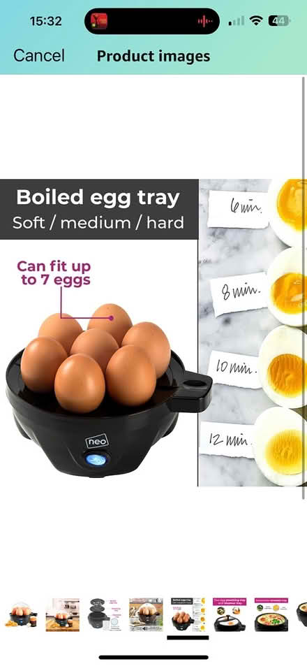 Photo of free Electric Egg Poacher (Molesey KT8) #2