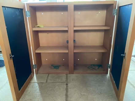 Photo of free Beech bathroom cabinet (Cholsey OX10) #2