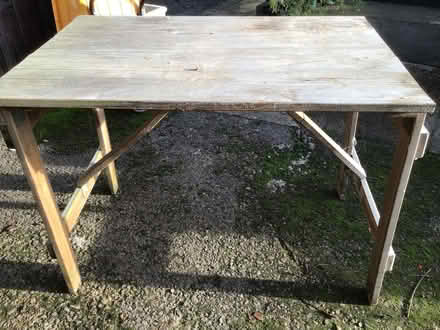 Photo of free Outside work table, homemade (Presteigne LD8) #3