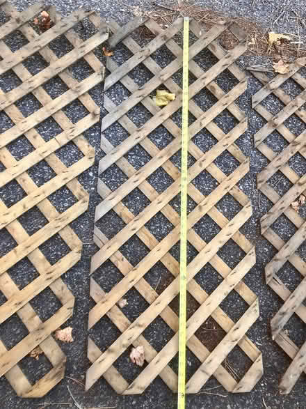 Photo of free Wood lattice panels - 7 (Winchester) #2